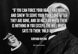 If by Rudyard Kipling