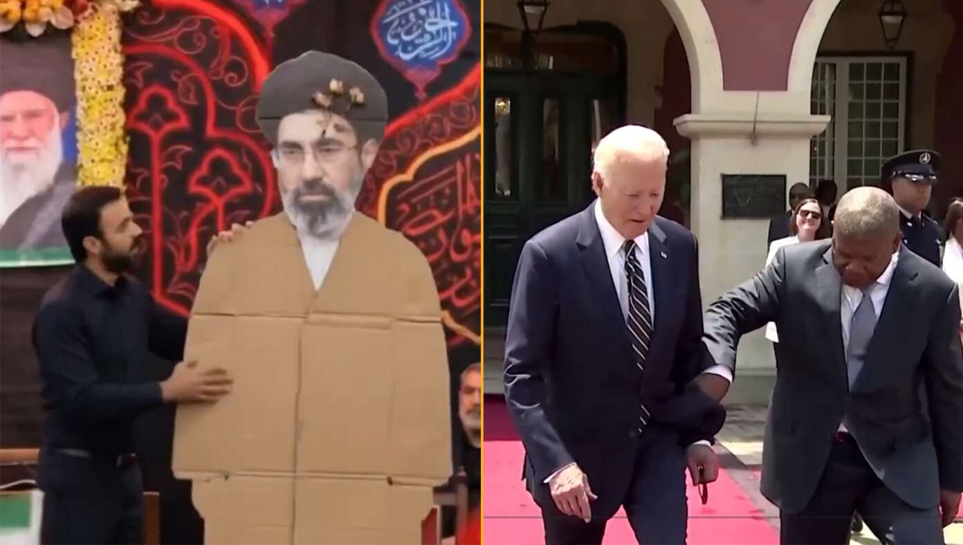 biden and dead iran leader