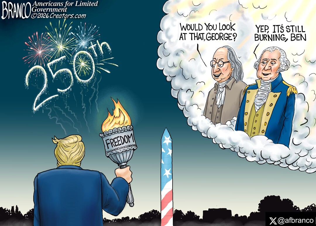 America 250 Torch of freedom still burning